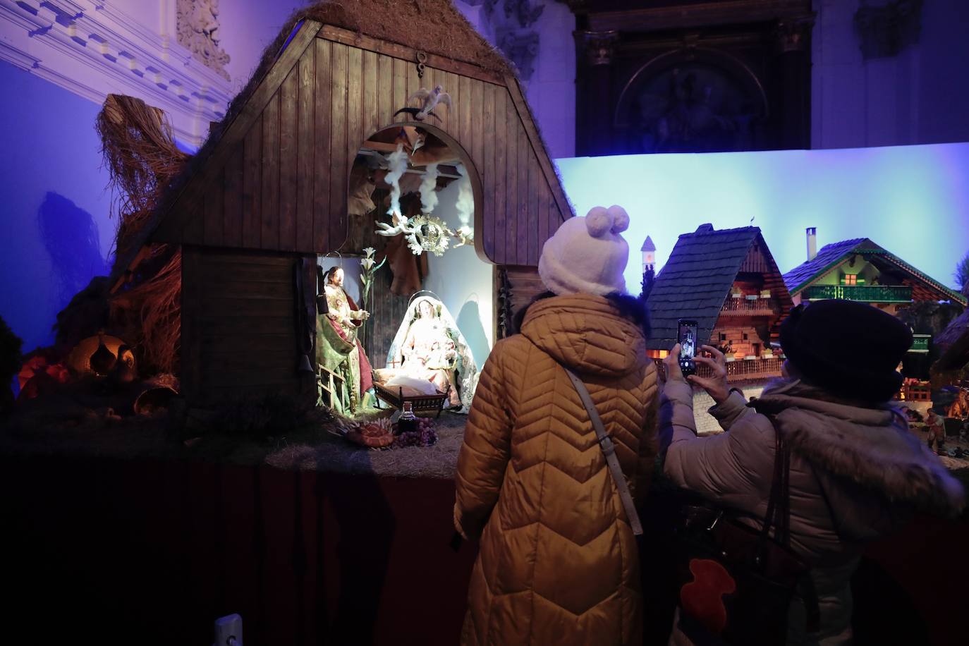 El homenaje del Belén de Las Francesas a la aldea austriaca de Cristo Niño