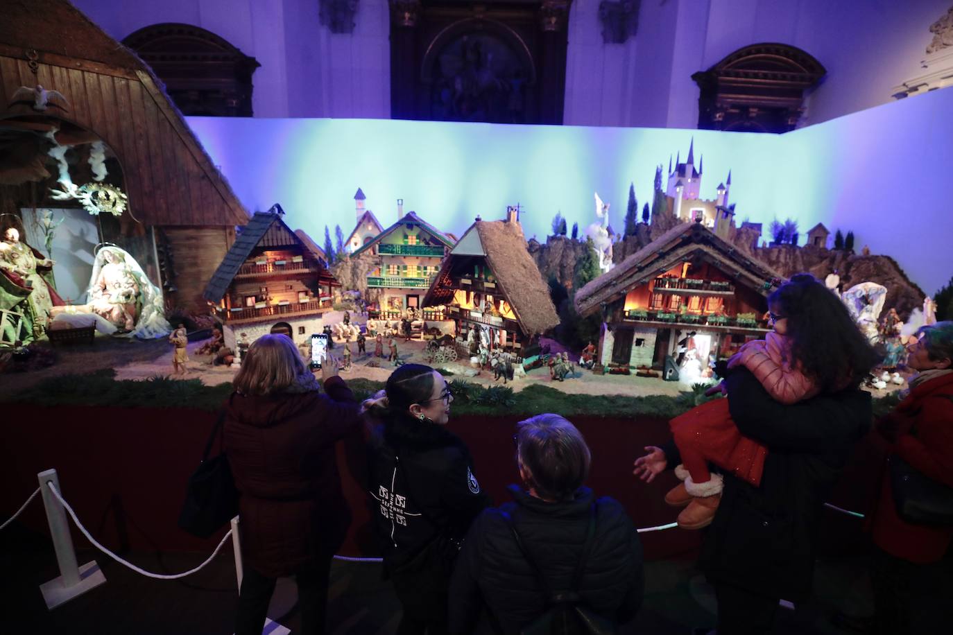 El homenaje del Belén de Las Francesas a la aldea austriaca de Cristo Niño