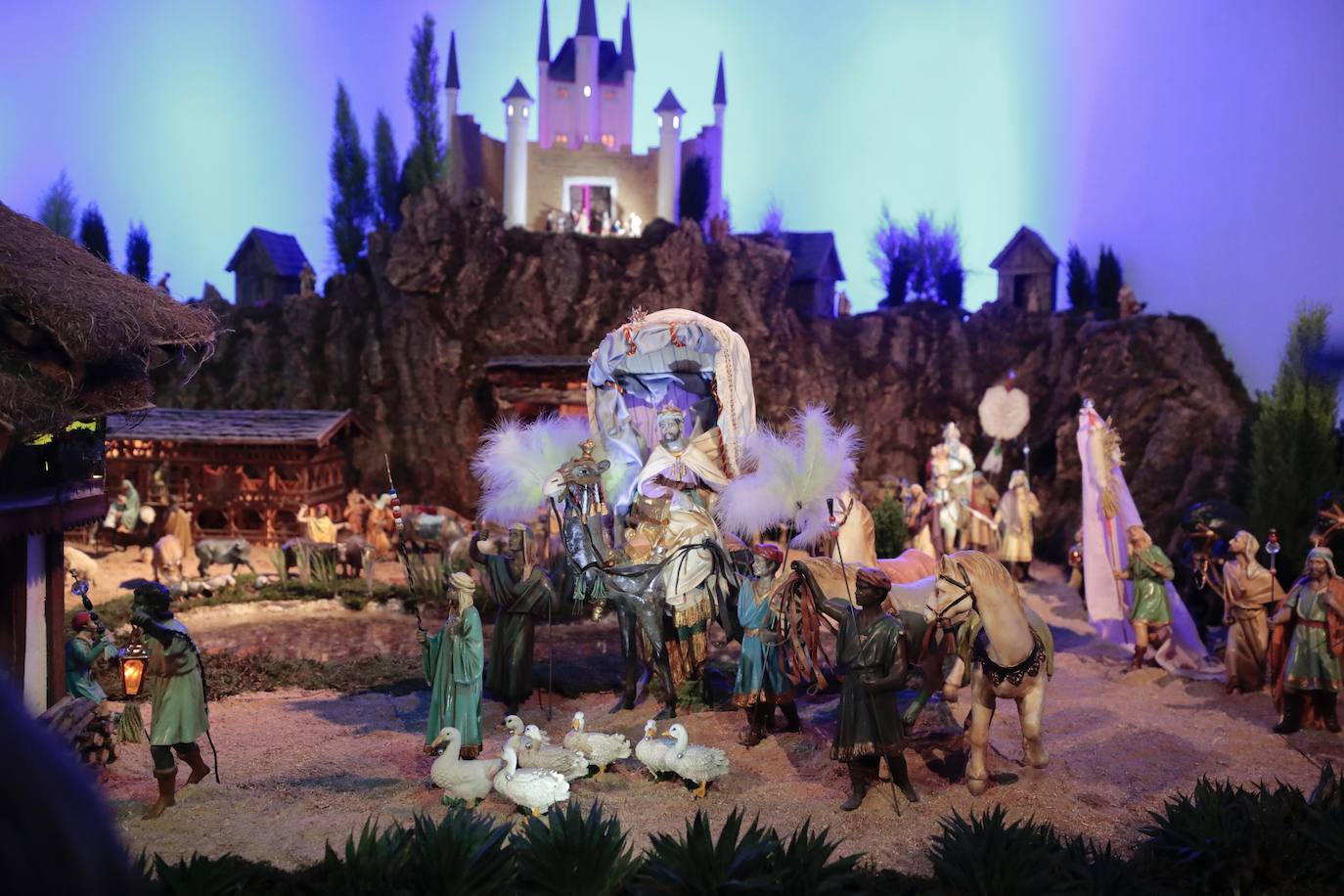 El homenaje del Belén de Las Francesas a la aldea austriaca de Cristo Niño