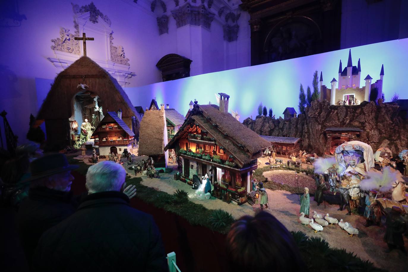 El homenaje del Belén de Las Francesas a la aldea austriaca de Cristo Niño