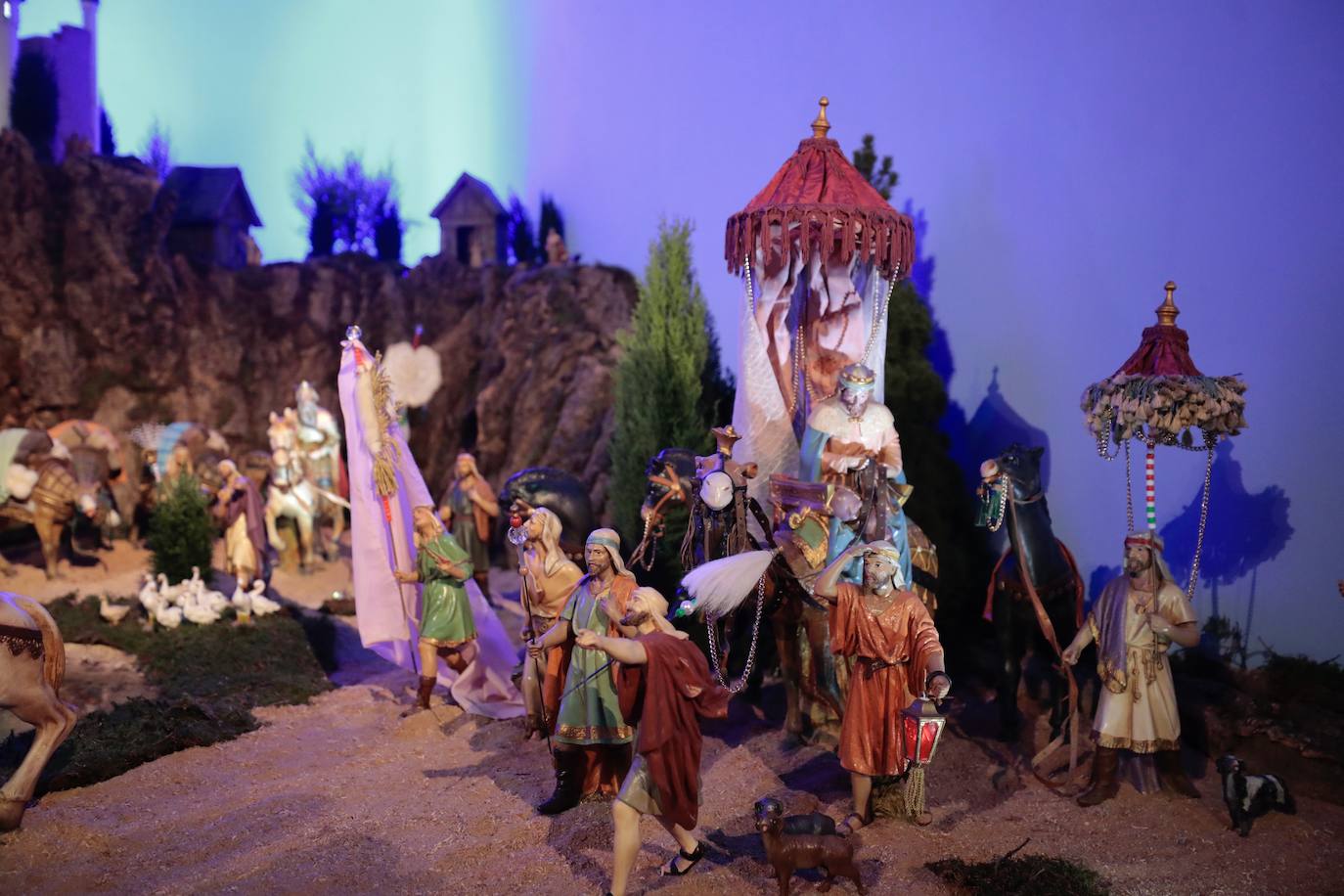 El homenaje del Belén de Las Francesas a la aldea austriaca de Cristo Niño