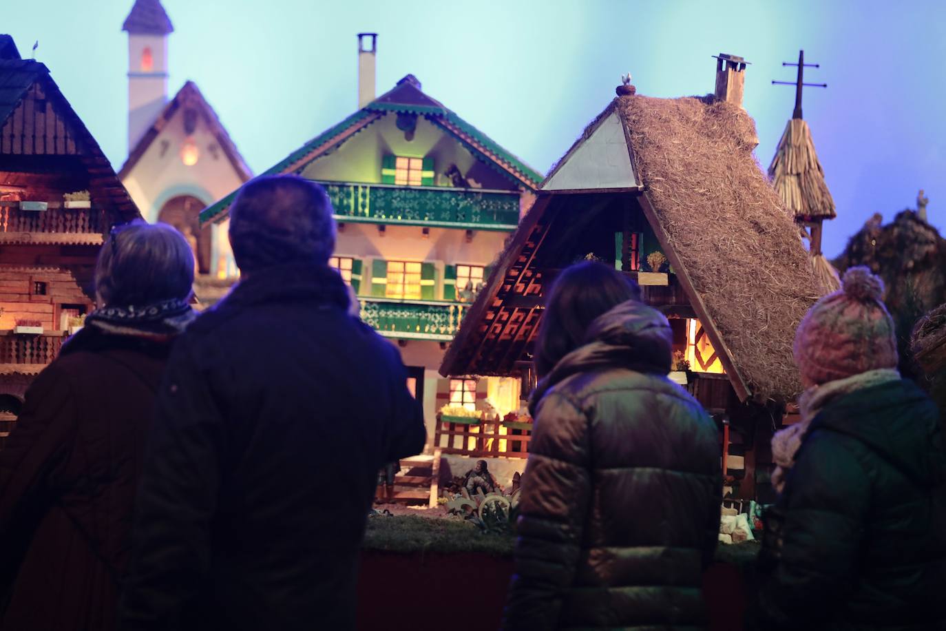 El homenaje del Belén de Las Francesas a la aldea austriaca de Cristo Niño