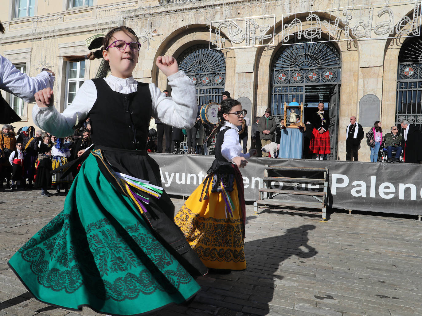 Palencia escenifica un prólogo del 1 de enero