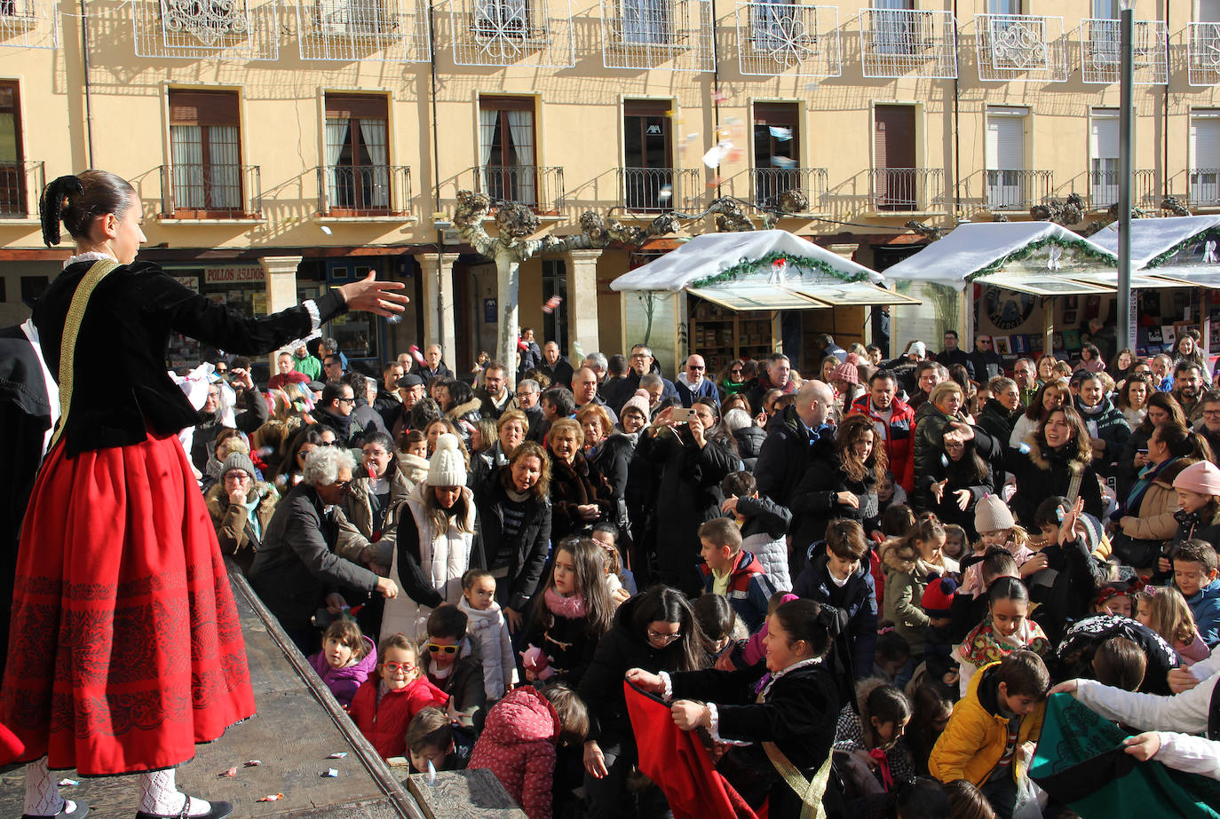 Palencia escenifica un prólogo del 1 de enero