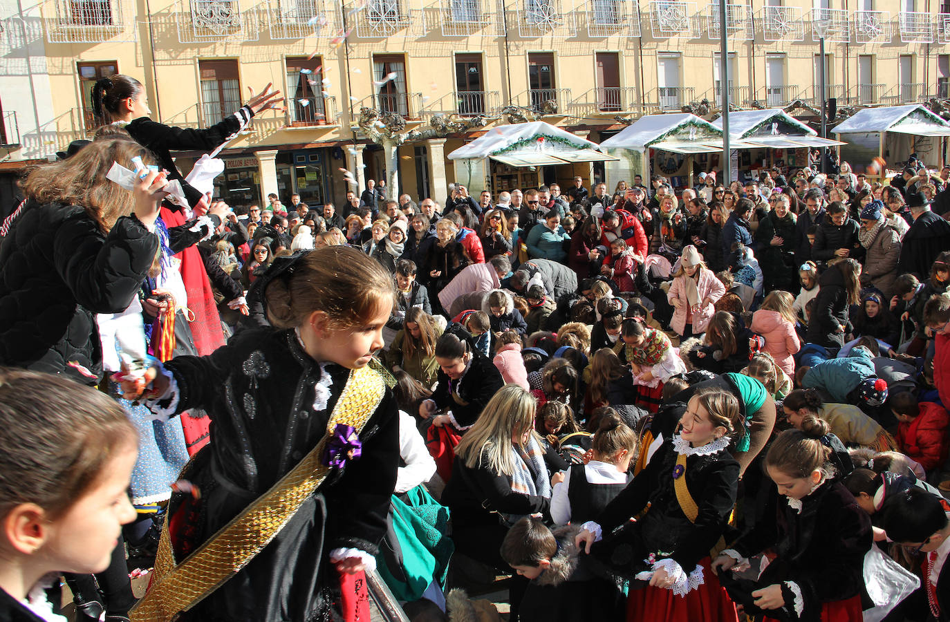 Palencia escenifica un prólogo del 1 de enero