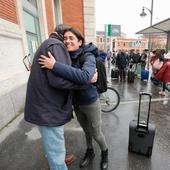 El achuchón más deseado en las estaciones de Valladolid