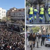 La Tardebuena «más cívica» acabó con 25 multas por orinar en la calle