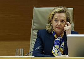 La vicepresidenta primera y ministra de Asuntos Económicos, Nadia Calviño.