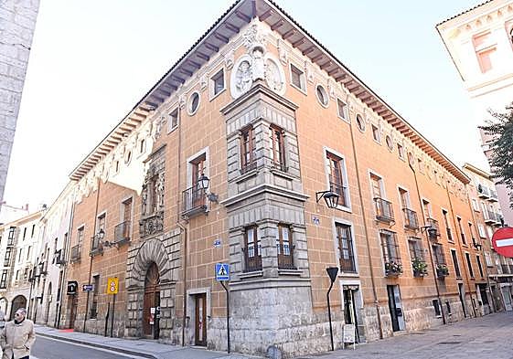 La vallisoletana calle de San Ignacio.