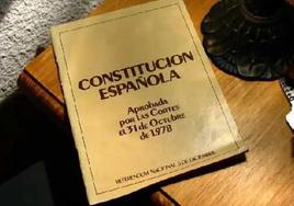 Constitución española.