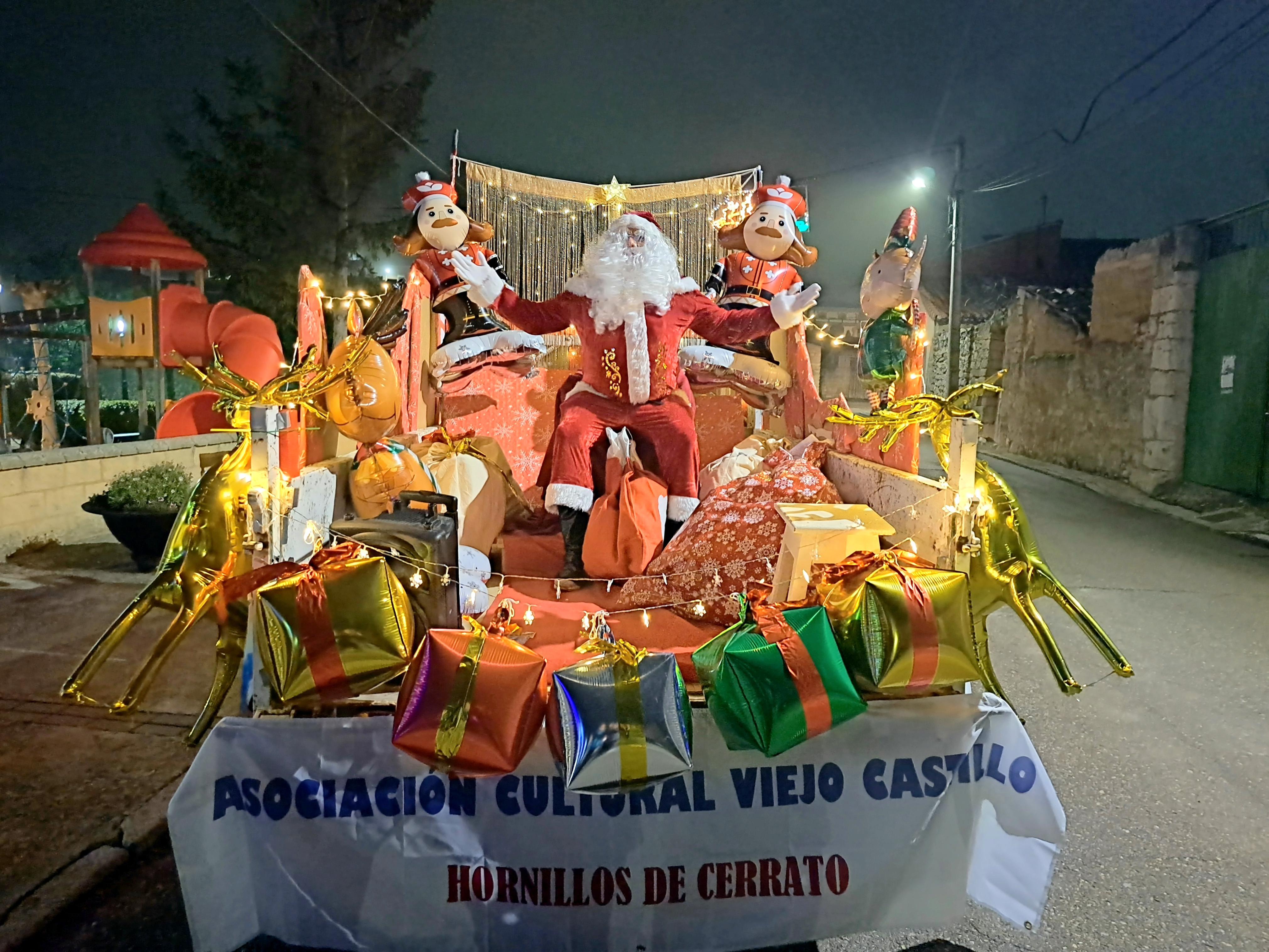 Papá Noel visita Hornillos de Cerrato