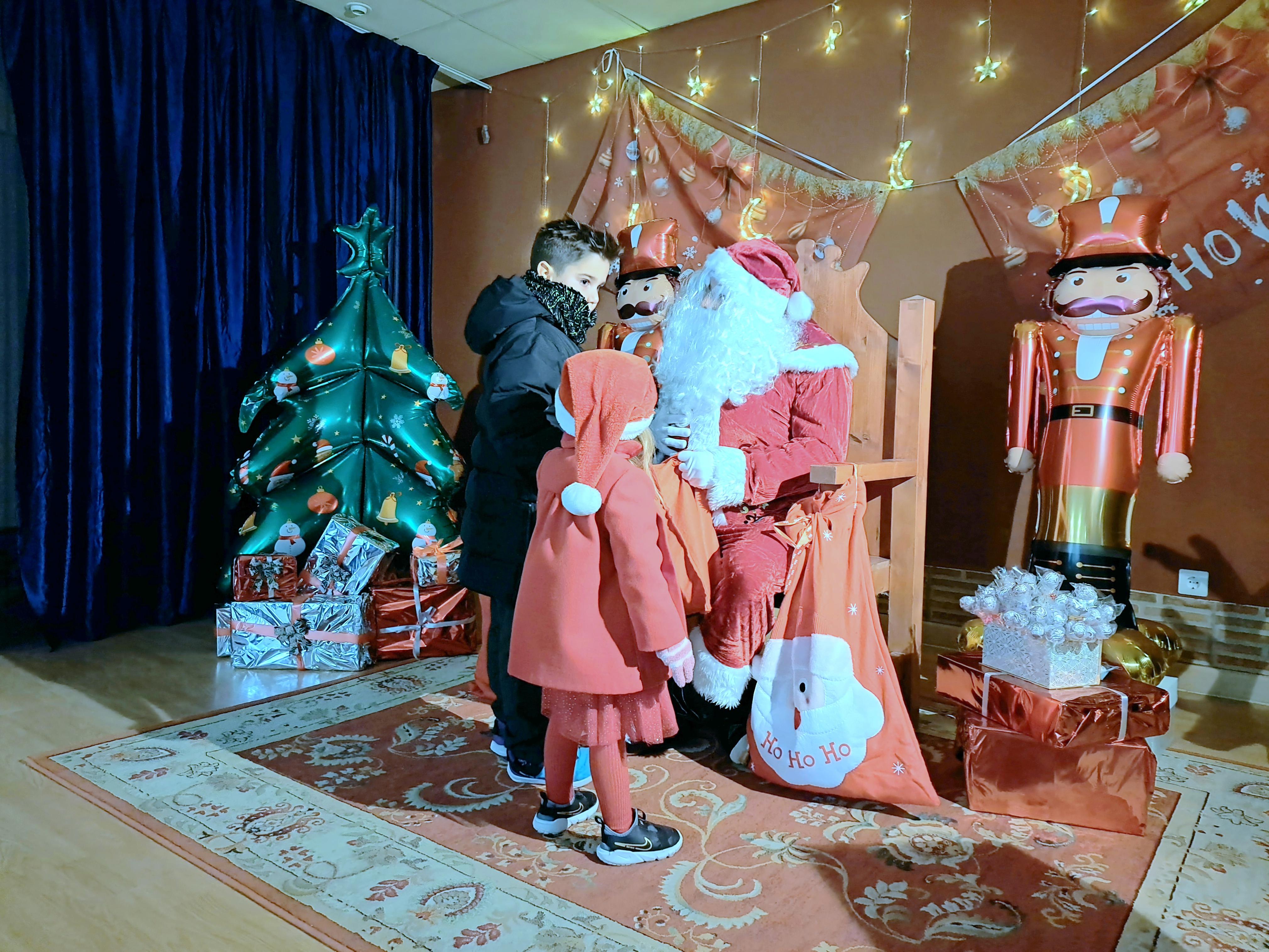 Papá Noel visita Hornillos de Cerrato