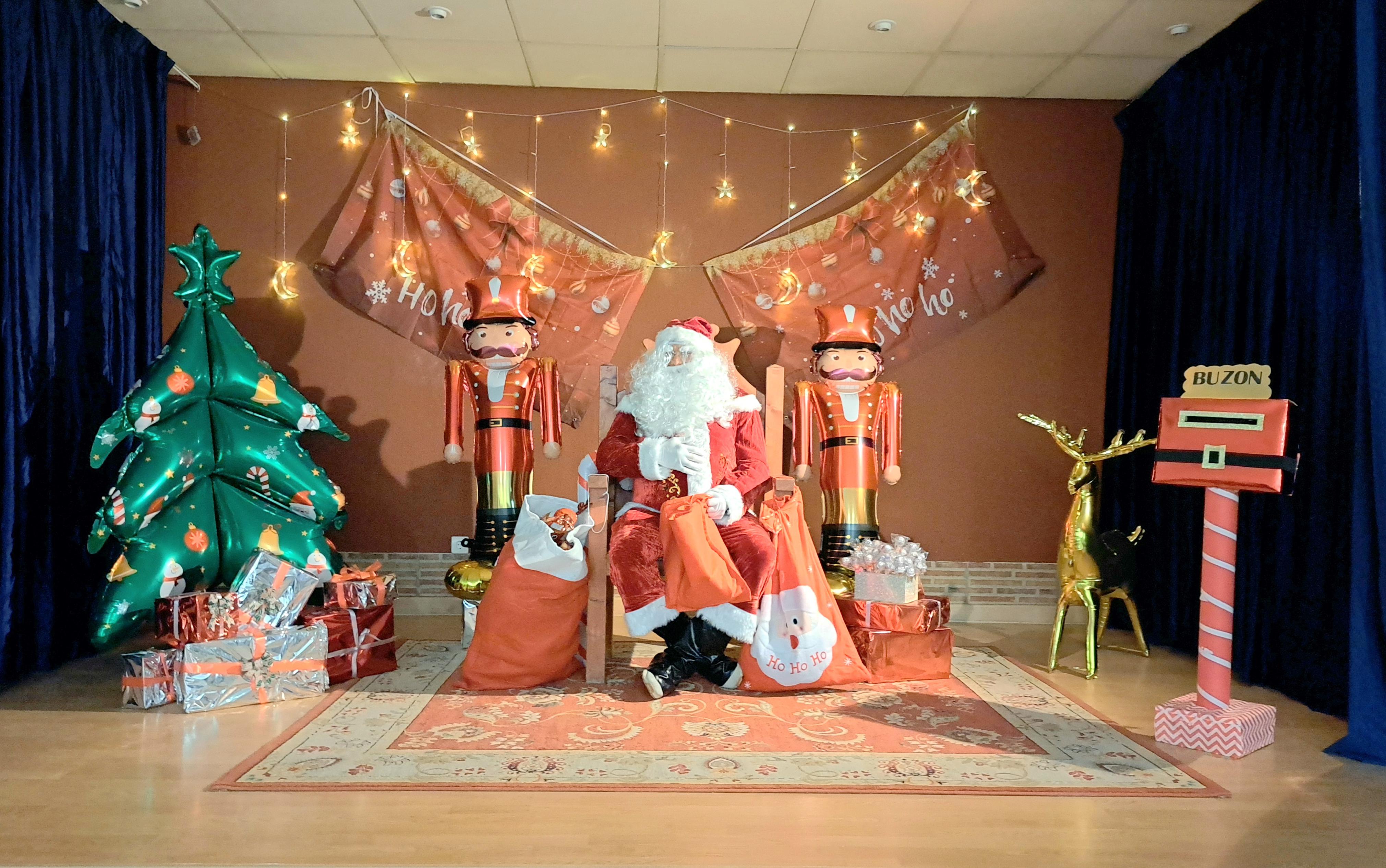 Papá Noel visita Hornillos de Cerrato