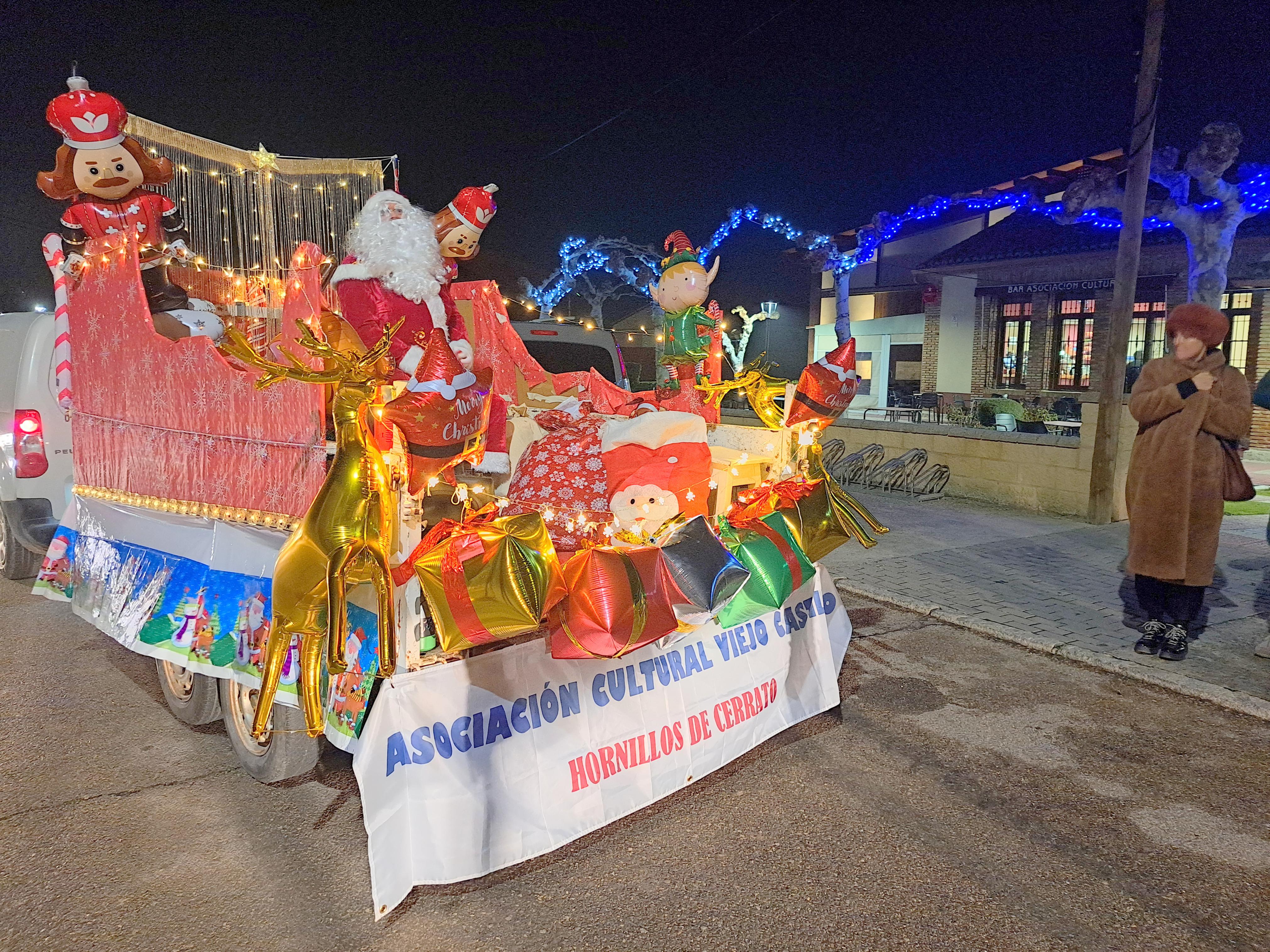 Papá Noel visita Hornillos de Cerrato