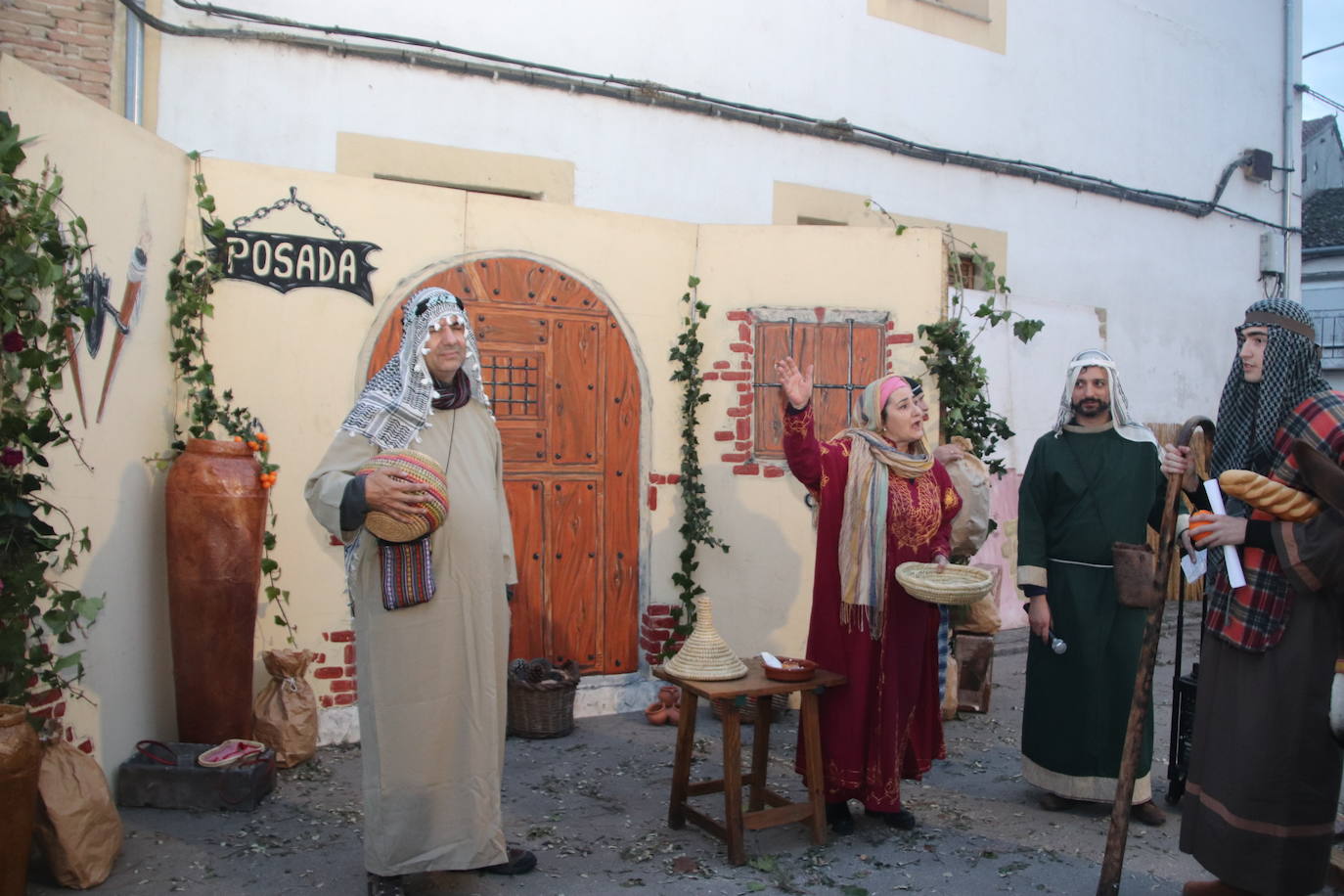 El belén viviente de Zarzuela del Pinar, en imágenes