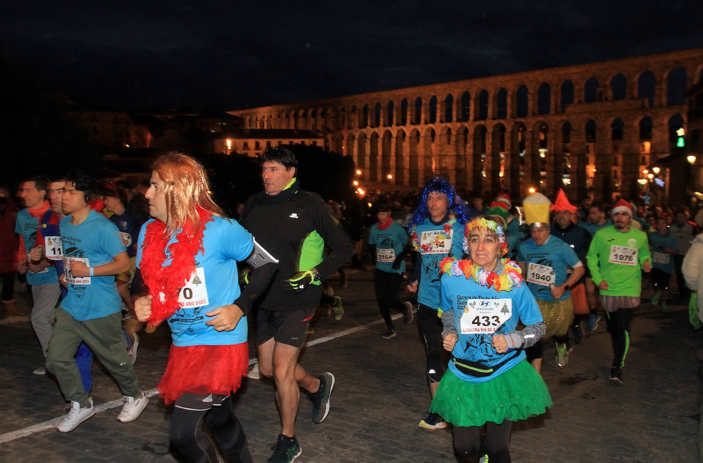 La Carrera de Fin de Año de Segovia, en imágenes