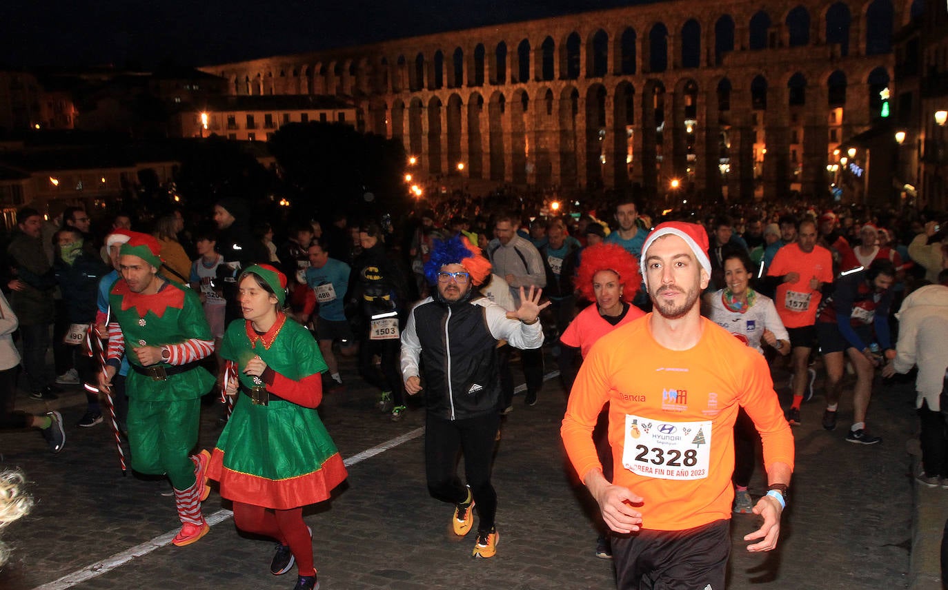 La Carrera de Fin de Año de Segovia, en imágenes