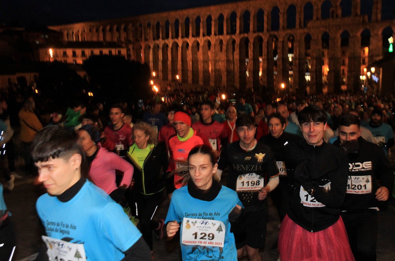 La Carrera de Fin de Año de Segovia, en imágenes