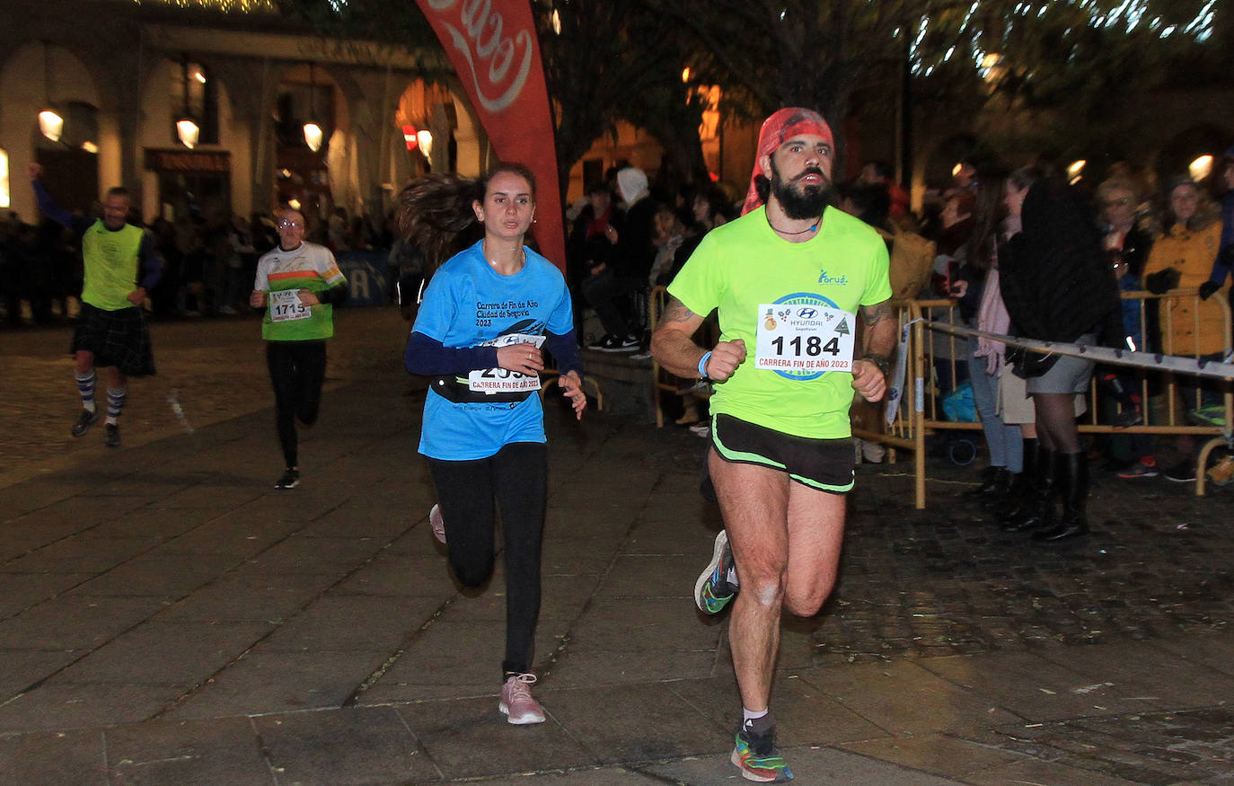 La Carrera de Fin de Año de Segovia, en imágenes