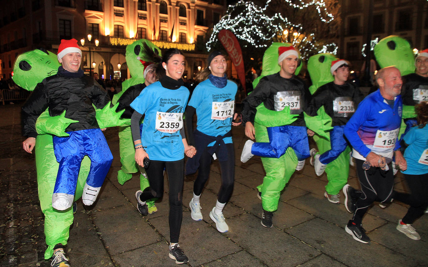 La Carrera de Fin de Año de Segovia, en imágenes