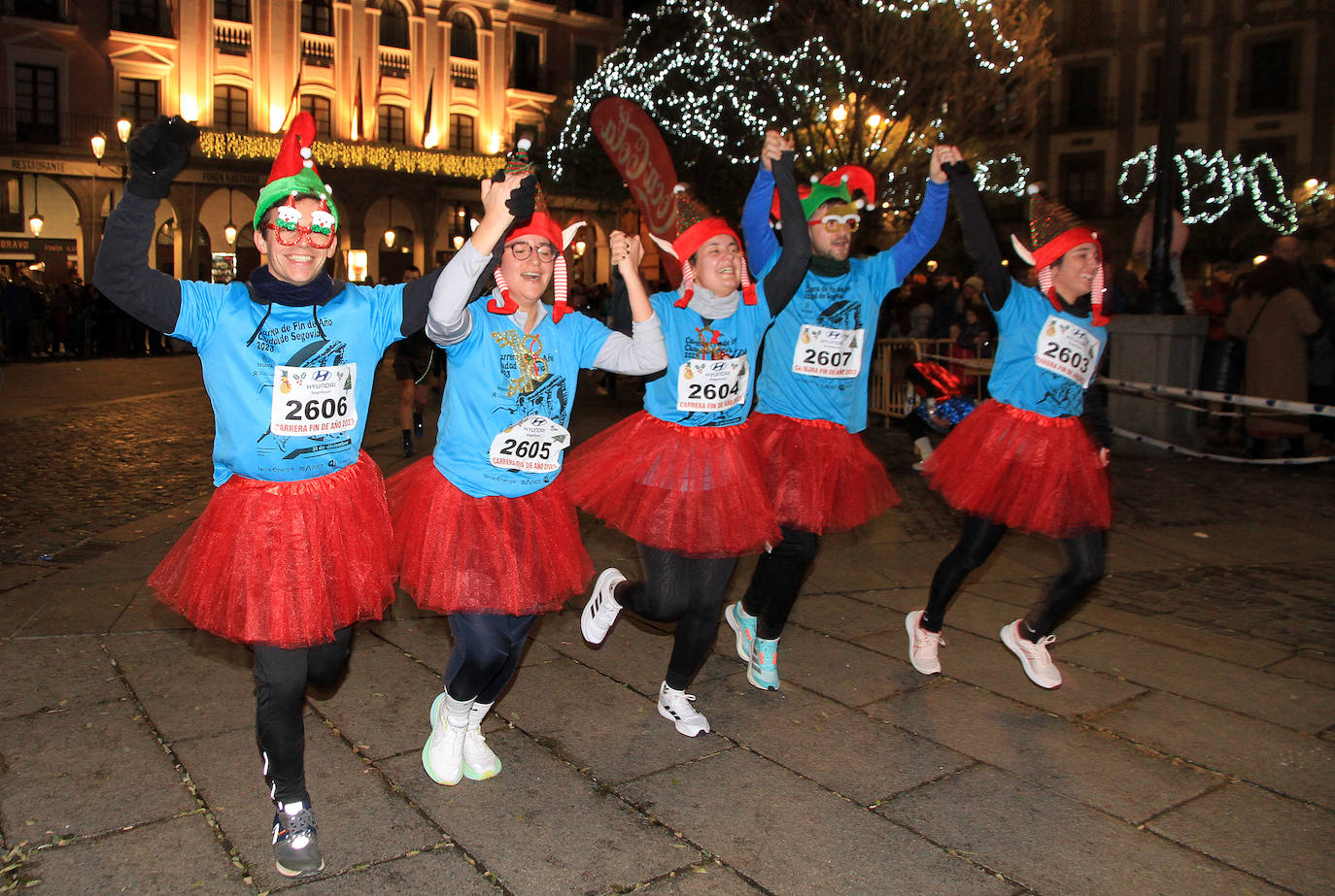 La Carrera de Fin de Año de Segovia, en imágenes