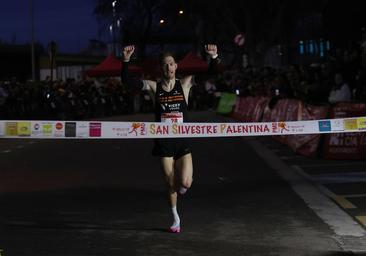 LLegada de la San Silvestre Palentina