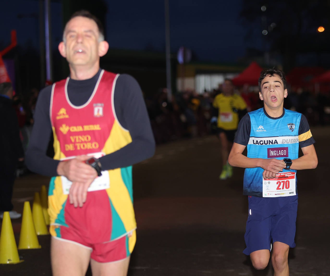 LLegada de la San Silvestre Palentina