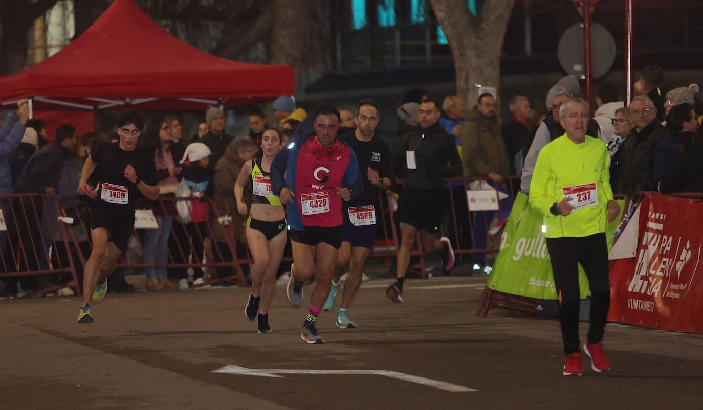 LLegada de la San Silvestre Palentina