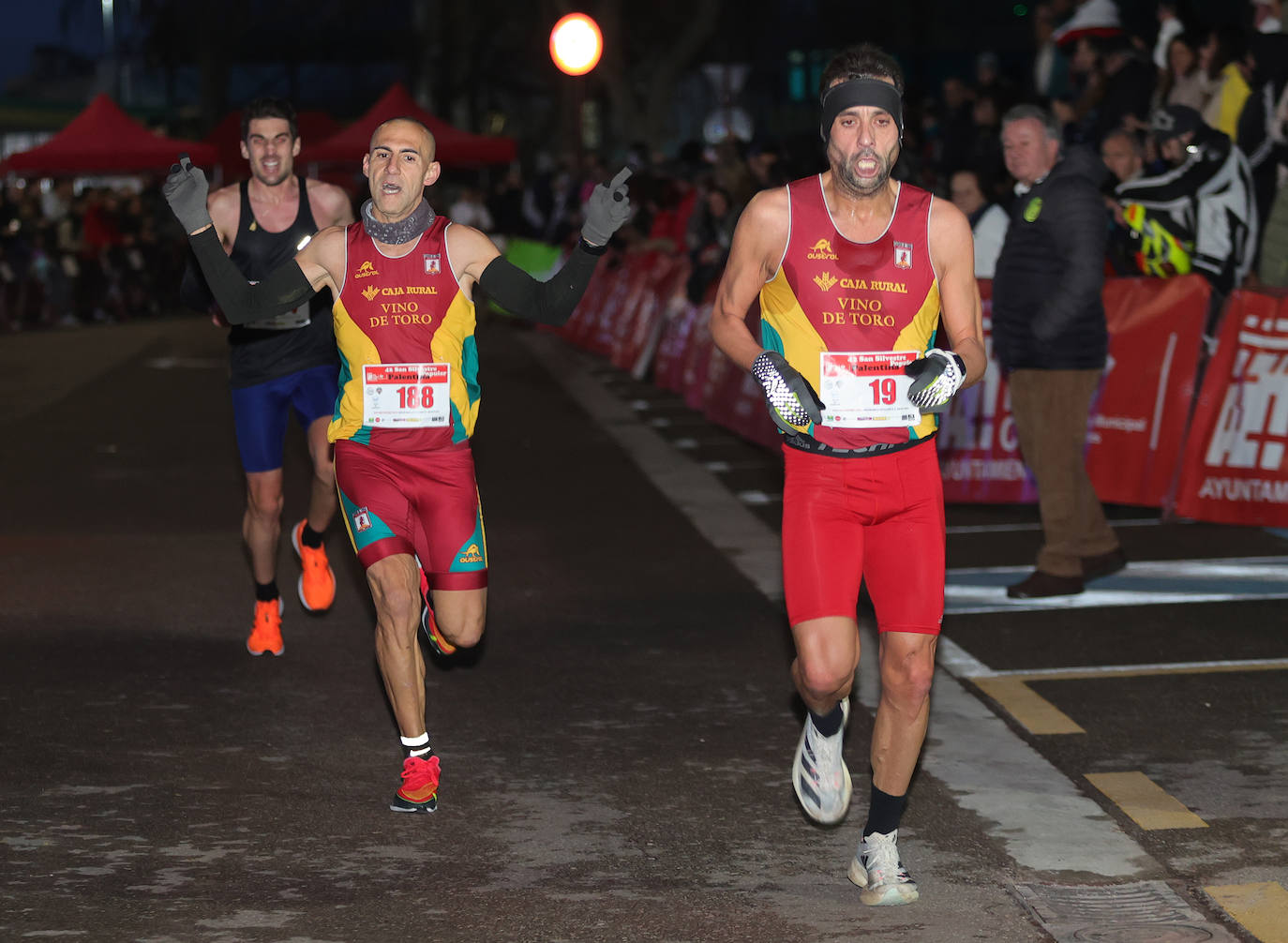 LLegada de la San Silvestre Palentina