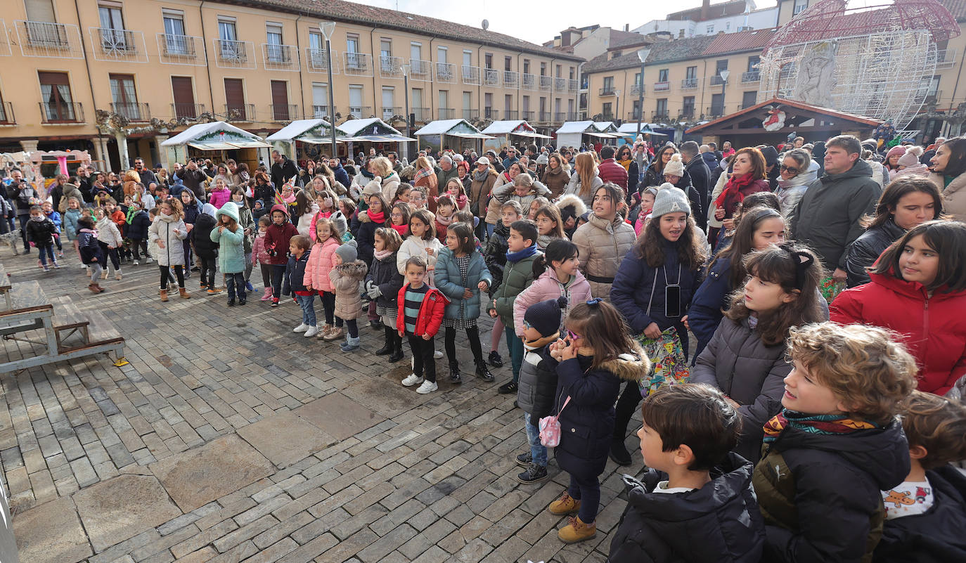 Los niños adelantan la Nochevieja en Palencia