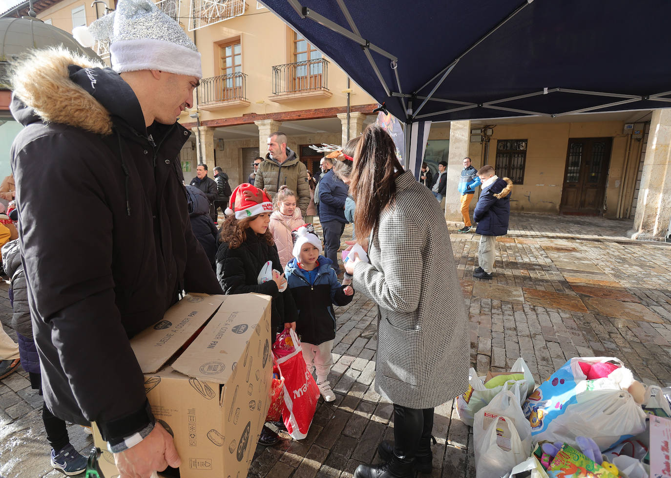 Los niños adelantan la Nochevieja en Palencia