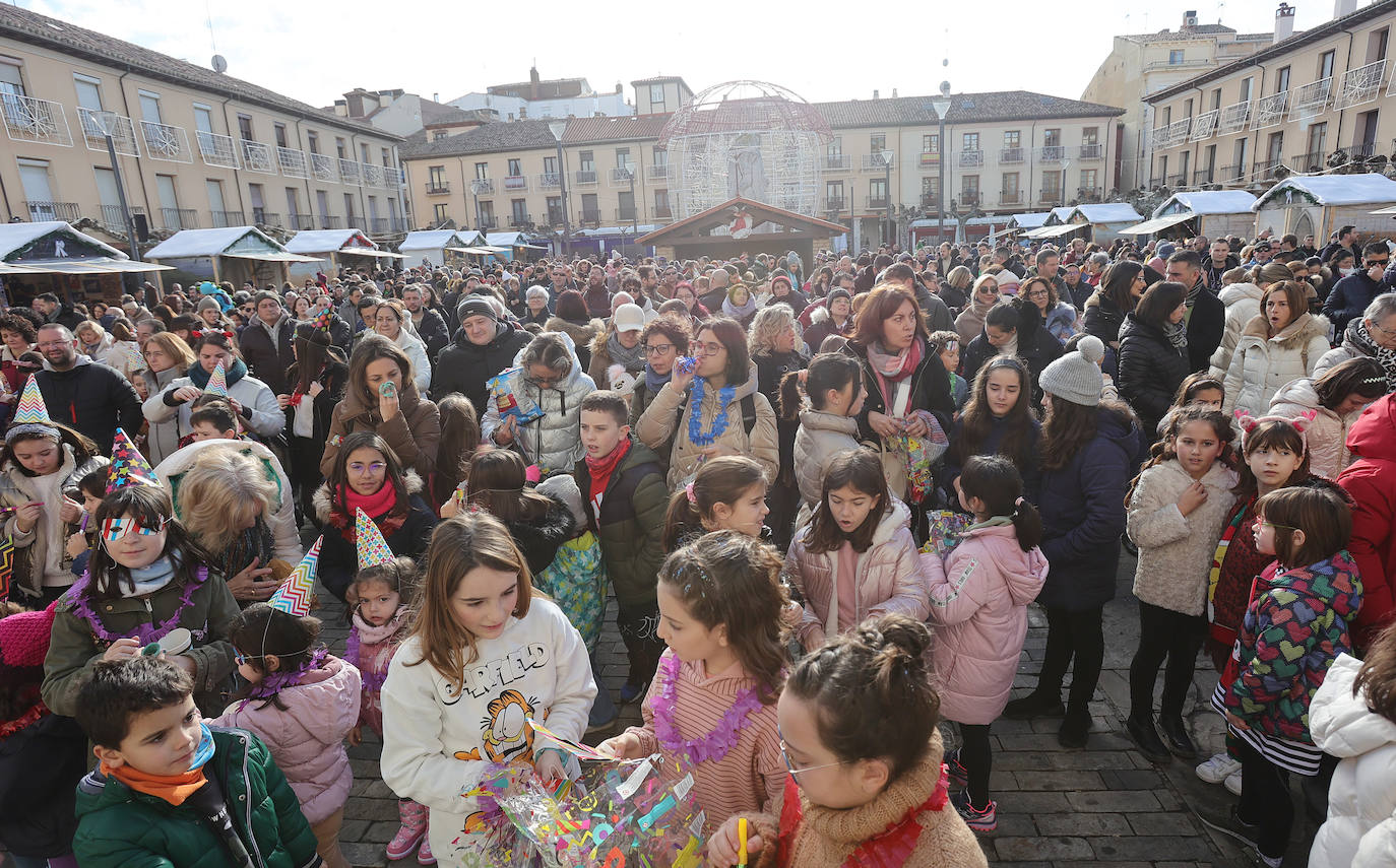 Los niños adelantan la Nochevieja en Palencia