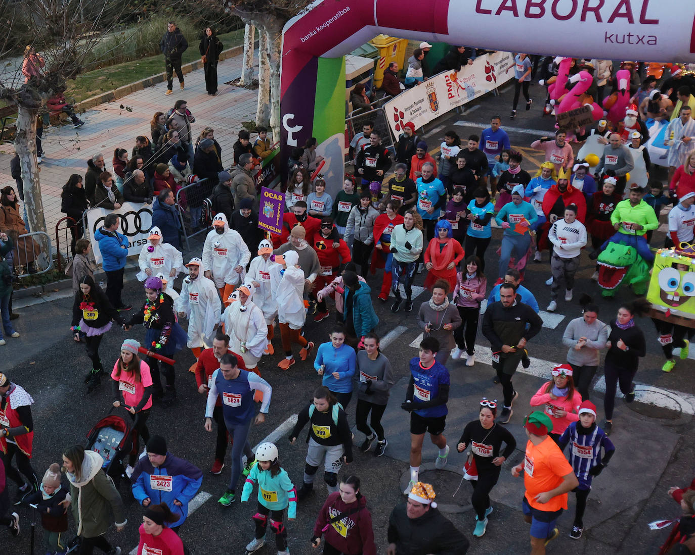 Salida de la San Silvestre Palentina