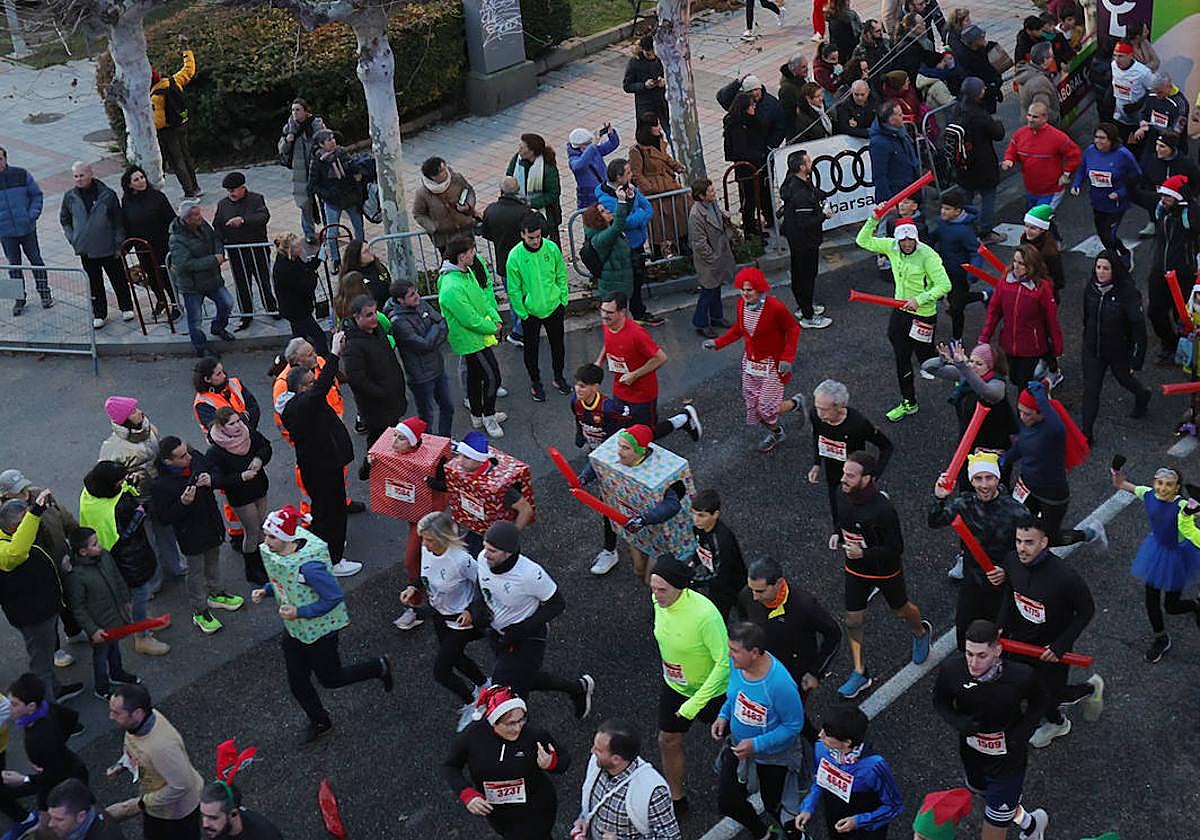 Salida de la San Silvestre Palentina