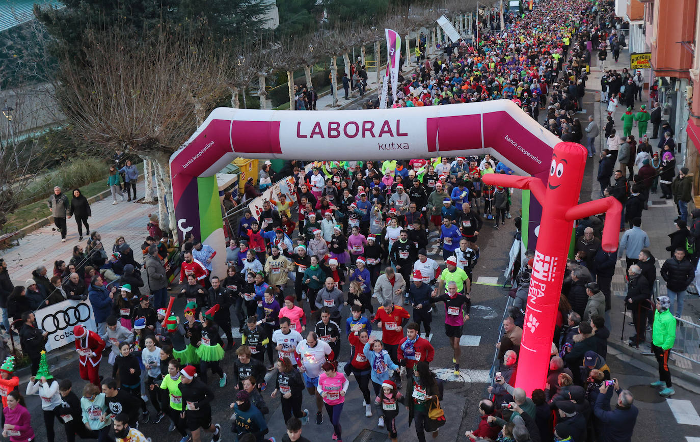 Salida de la San Silvestre Palentina