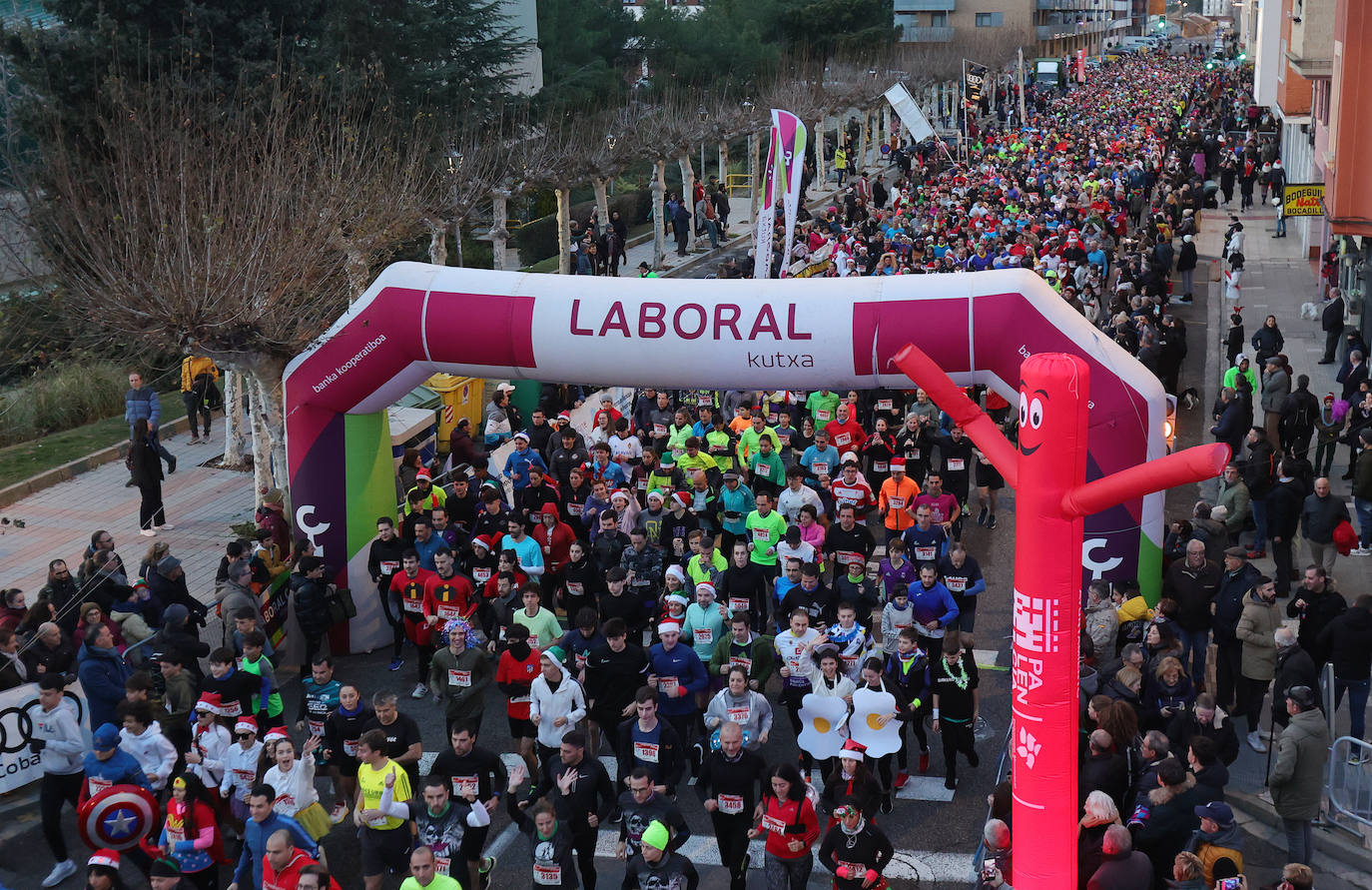 Salida de la San Silvestre Palentina