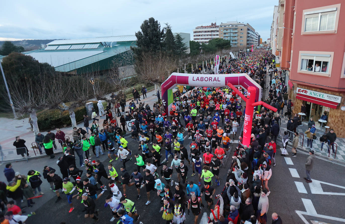 Salida de la San Silvestre Palentina