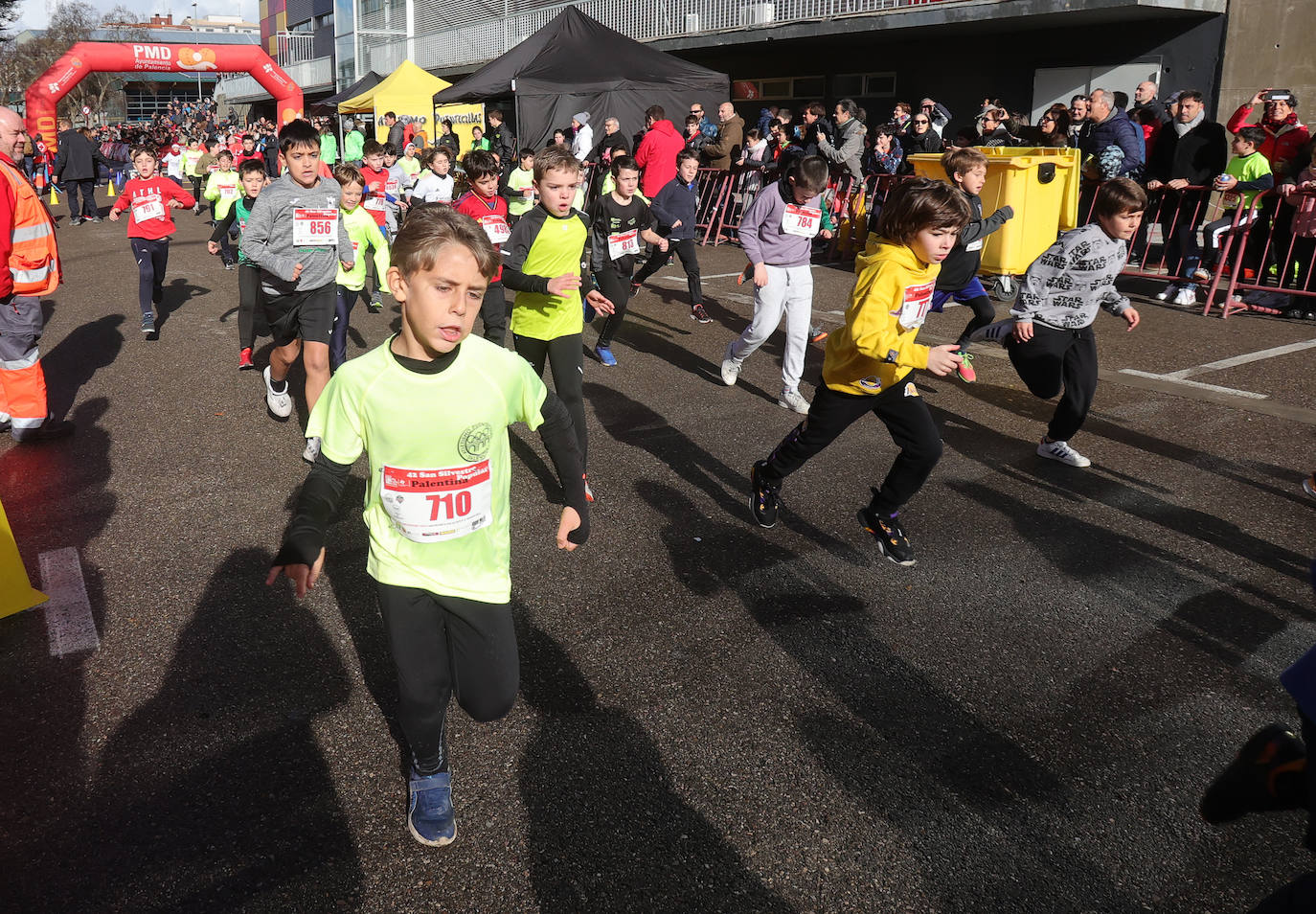 La San Silvestre de los pequeños atletas de Palencia