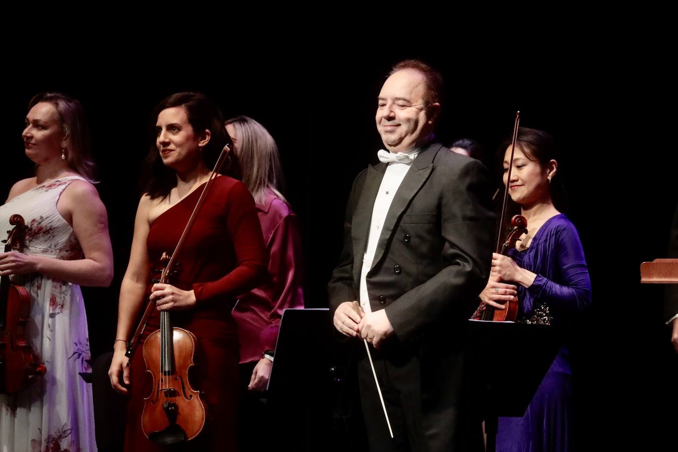 Concierto de Año Nuevo en el teatro Zorrilla de Valladolid.