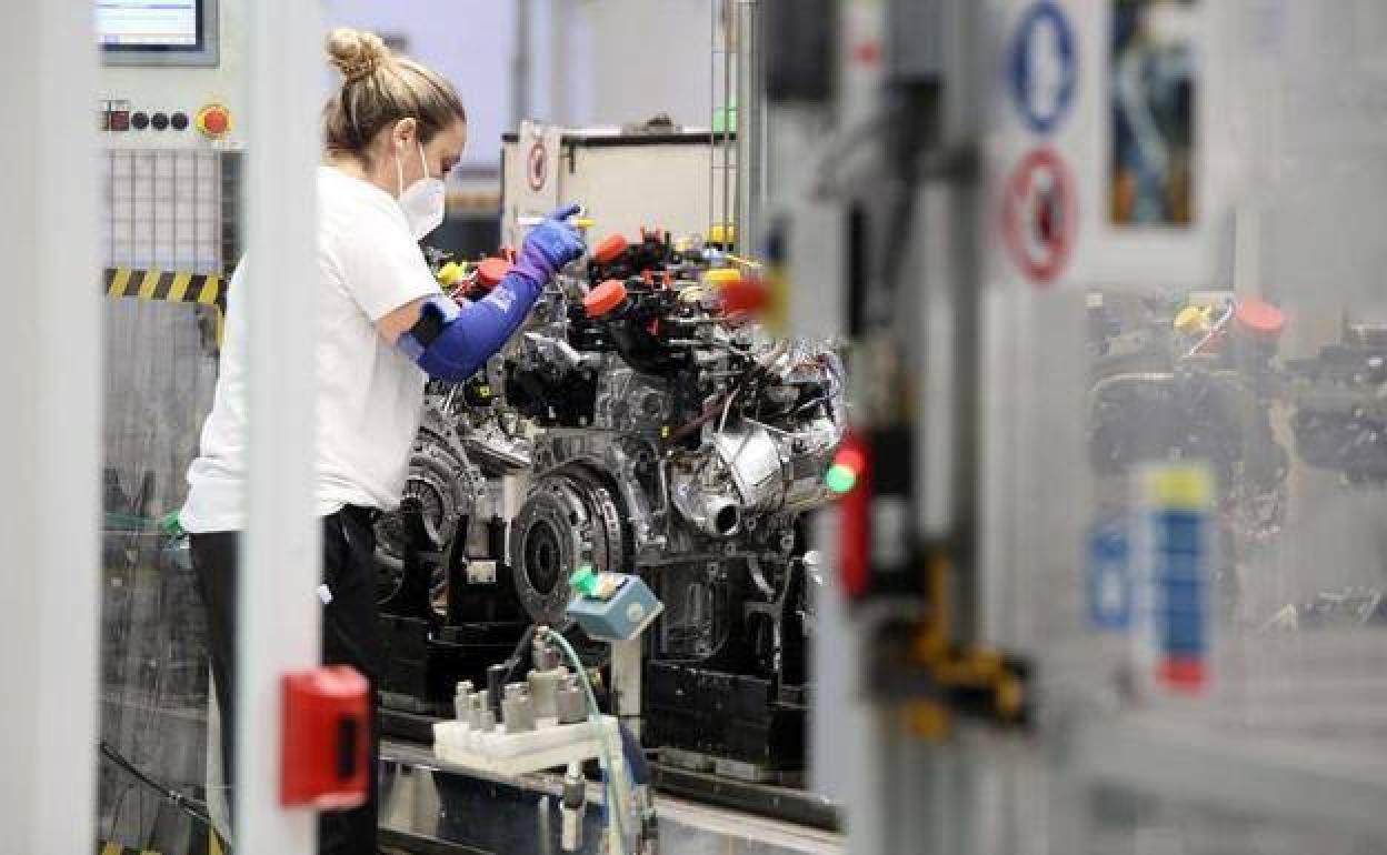 Factoría de Motores de Renault en Valladolid. 