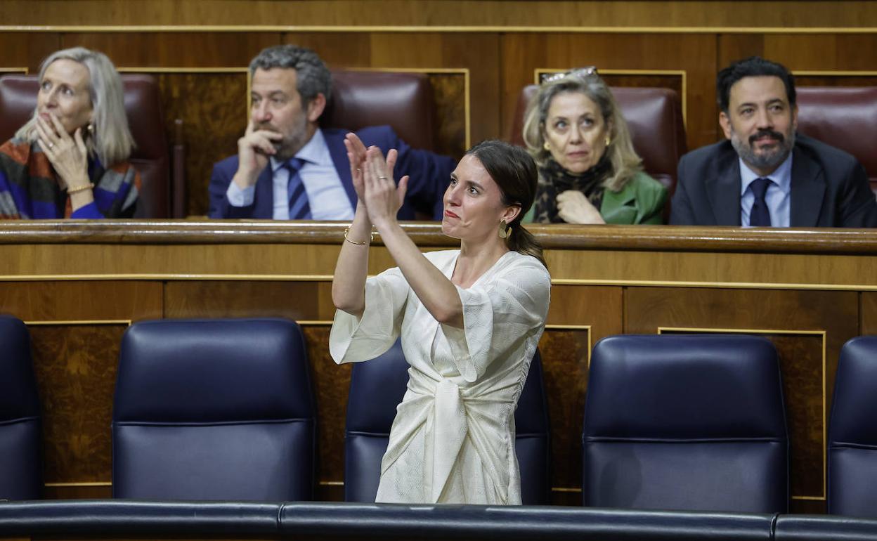 La ministra de Igualdad, Irene Montero.