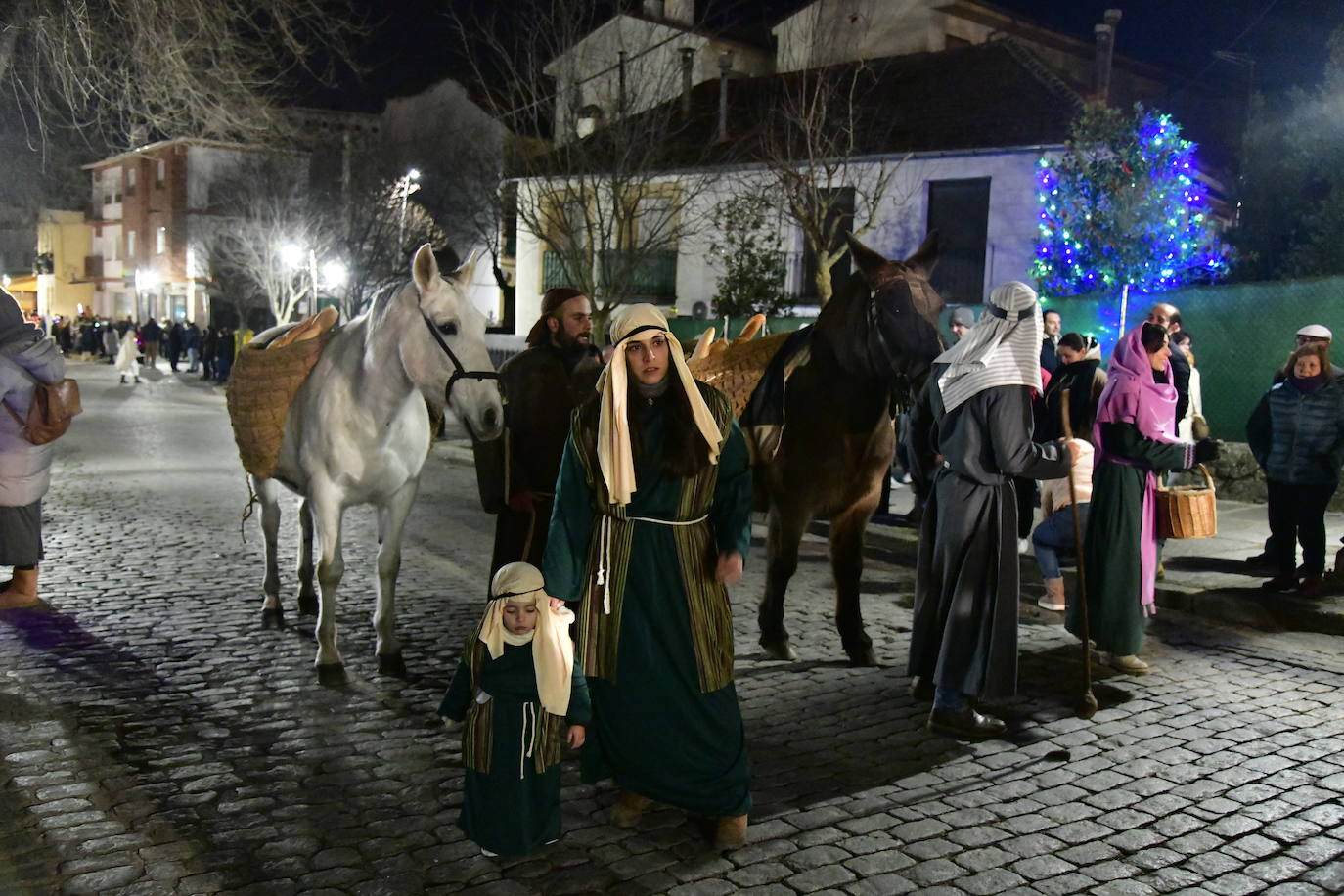 Los Reyes Magos, en El Espinar, San Rafael y en La Estación.