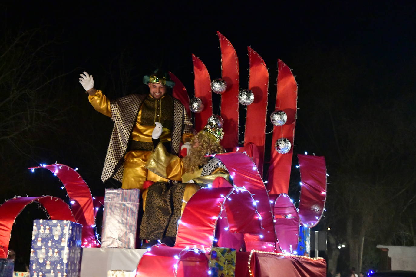 Los Reyes Magos, en El Espinar, San Rafael y en La Estación.