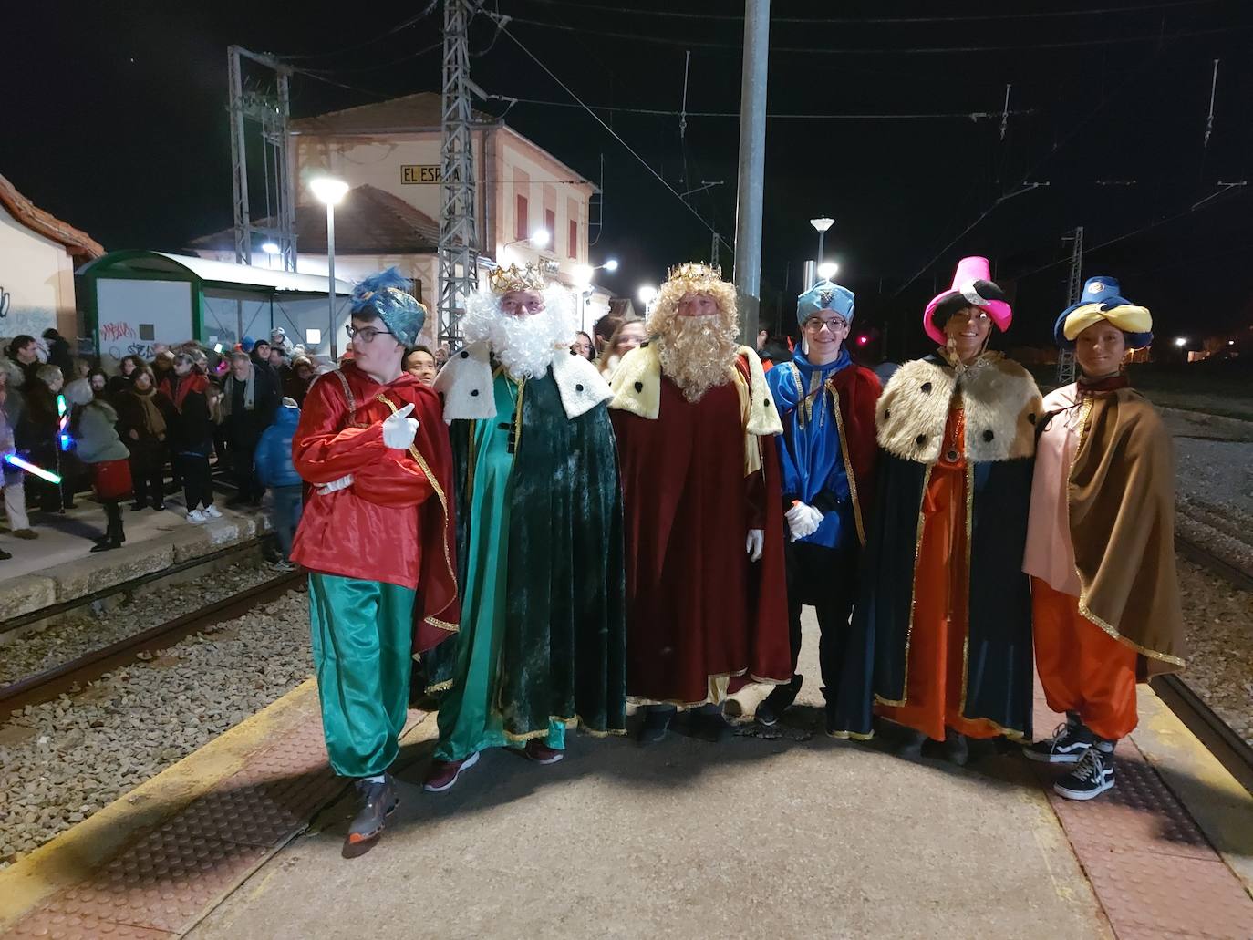 Los Reyes Magos, en El Espinar, San Rafael y en La Estación.