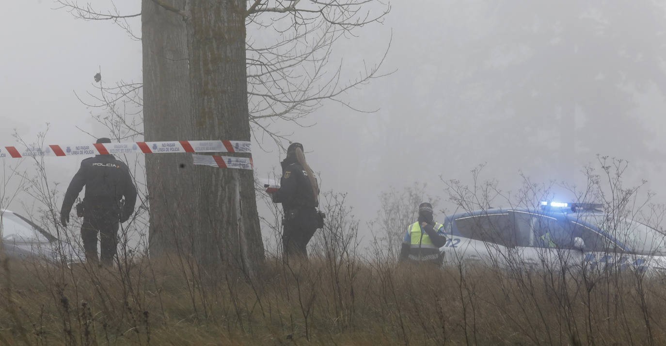 Fotos: Rescate de un conductor en el río Carrión