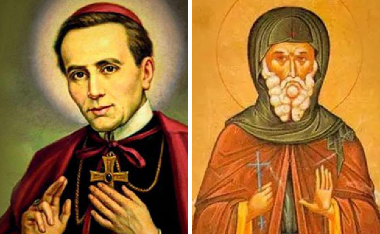 San Juan Nepomuceno Neumann y San Simeón el Estilita.