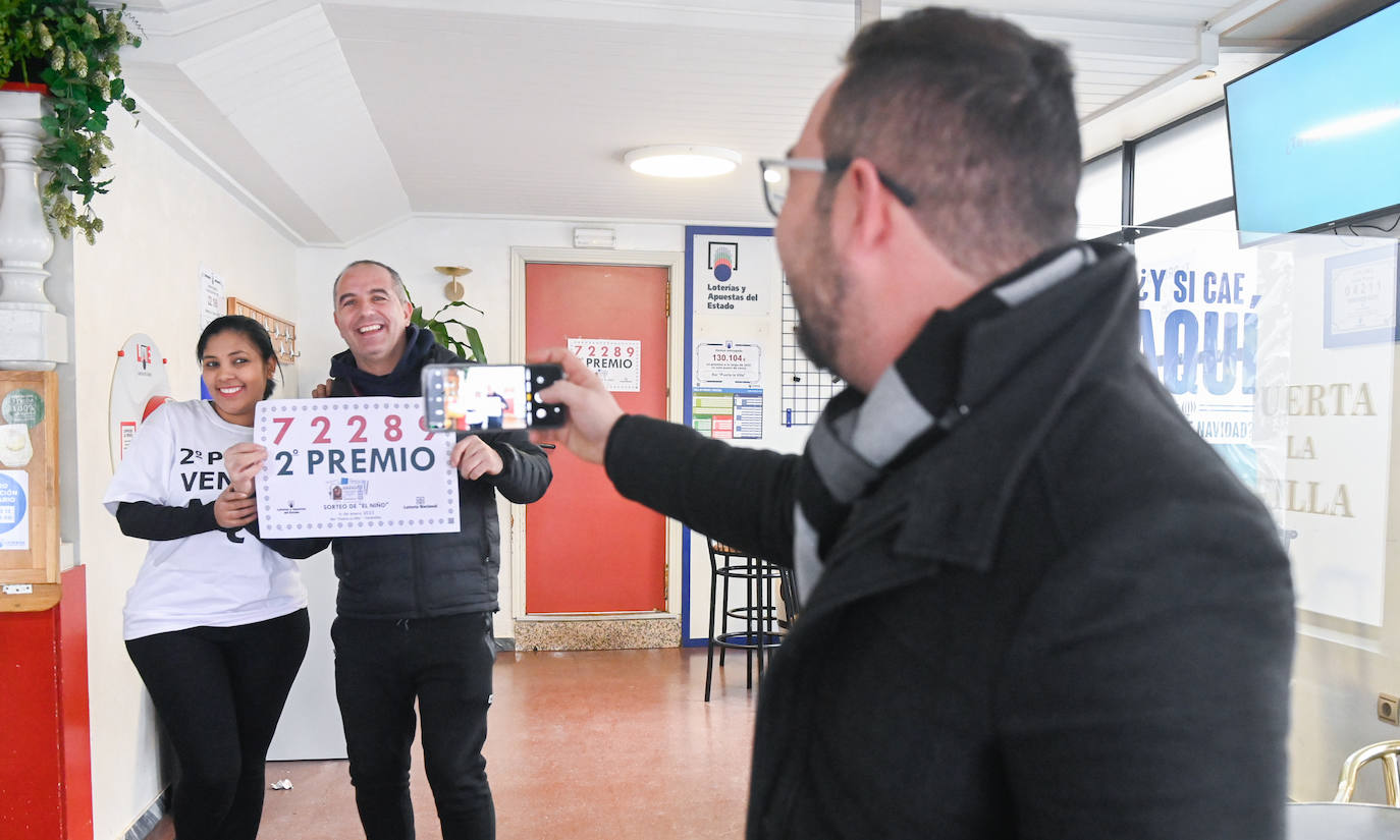 Celebración en el bar hostal Puerta La Villa, de Tordesillas 