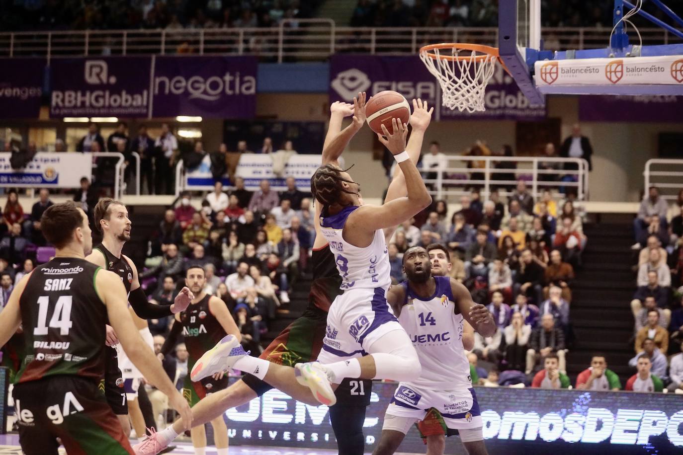 Fotos: El partido del Pucela Basket, en imágenes