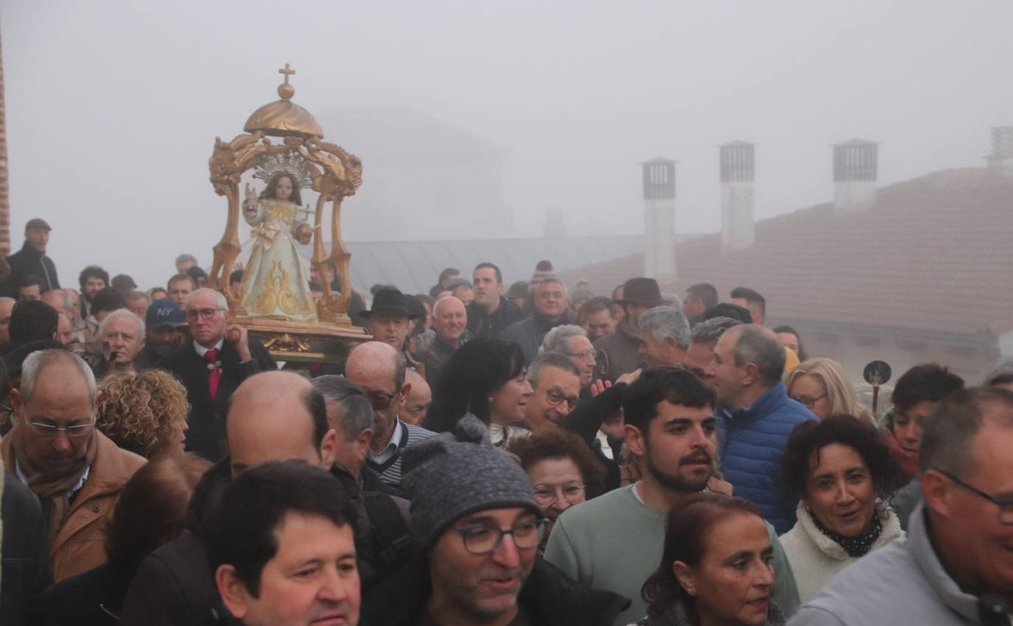 Procesión del Niño de la Bola en Cuéllar.