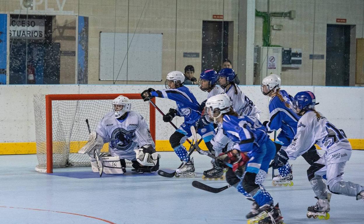 Imagen del partido de Munia Panteras contra Vila-Real. 